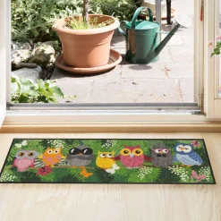 Türmatte Dschungeleulen mit Eulen-Motiv