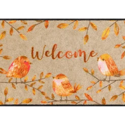 Türmatte Lovely Birdies mit Herbstmotiv