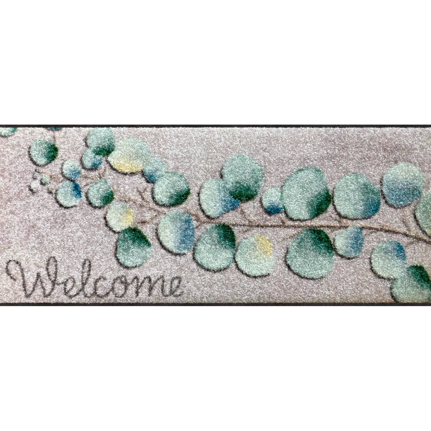 Türvorlage Eucalyptus Welcome