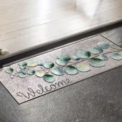 Türvorlage Eucalyptus Welcome