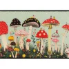 Türvorlage Fantasy Mushrooms