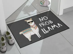 Türvorlage No Prob Llama 50x75cm