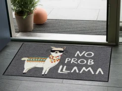Türvorlage No Prob Llama 50x75cm