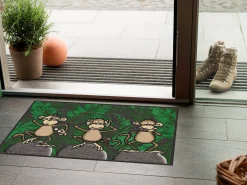 Türvorlage Three Monkeys 50x75 cm