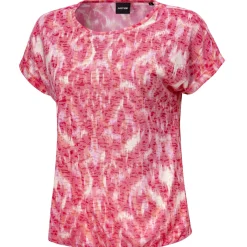 T-Shirt in Ausbrenner-Optik
