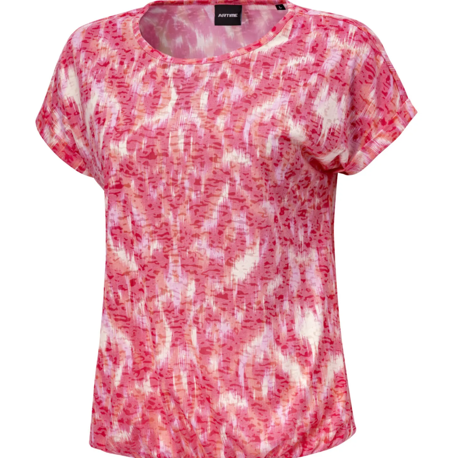 T-Shirt in Ausbrenner-Optik