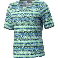 T-Shirt mit Allover-Print und Rundhalsausschnitt