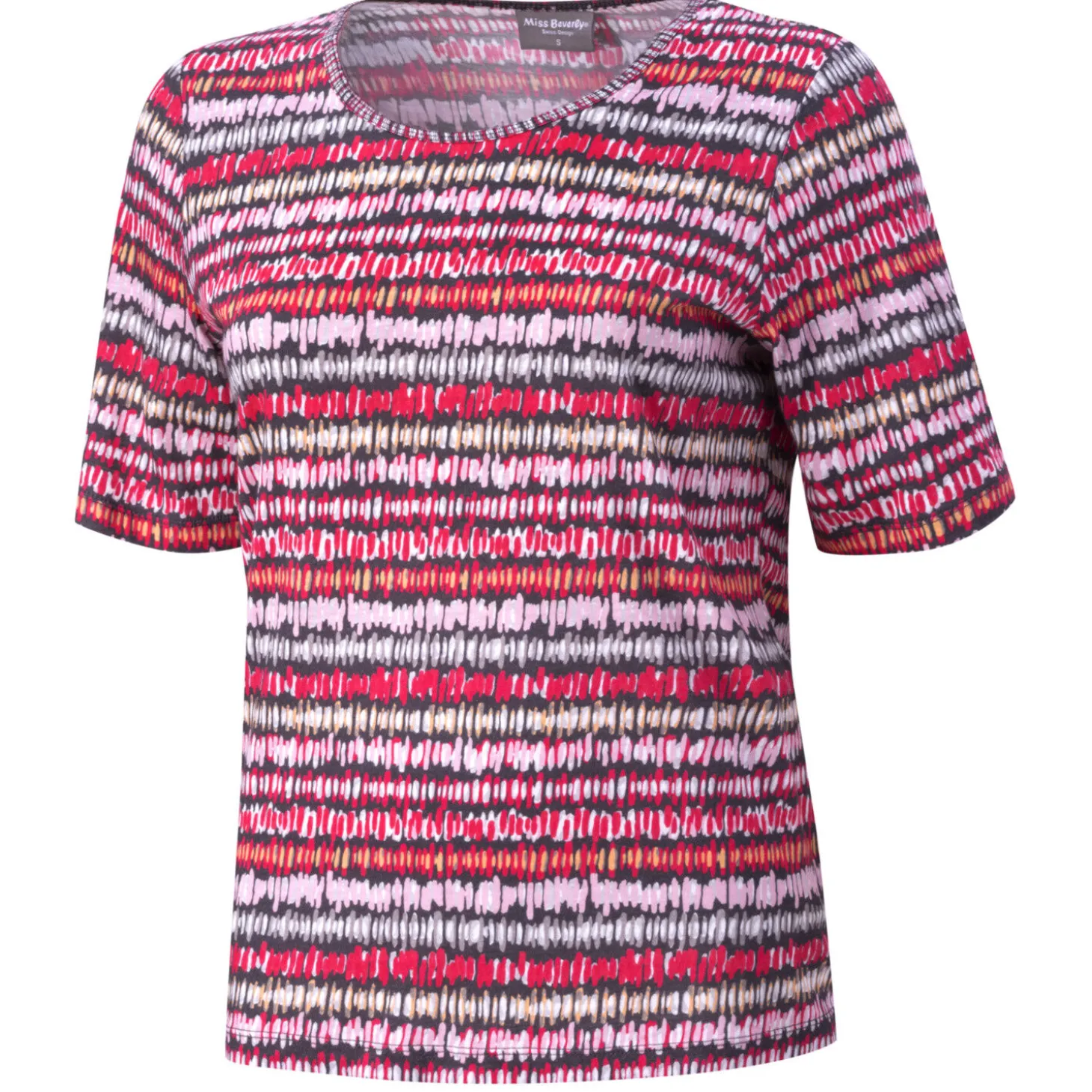 T-Shirt mit Allover-Print und Rundhalsausschnitt
