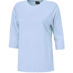 Uni Damen Pyjama Shirt mit 3/4 Ärmeln