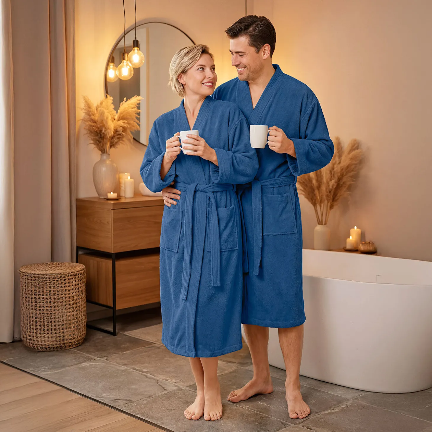 Unisex Bademantel Elias