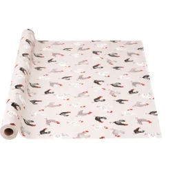 Vinyl-Tischdecke mit Hühner-Motiv