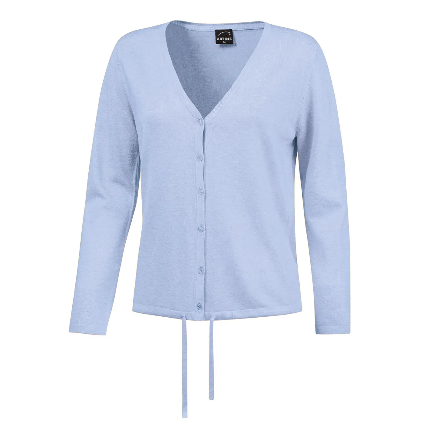 V-Neck Cardigan geknöpft