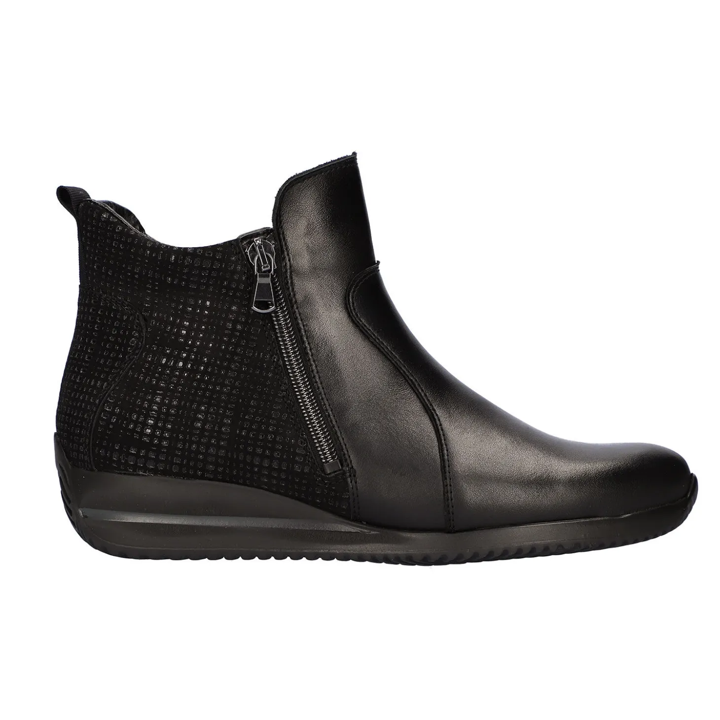 WALDLÄUFER Stiefel für Damen aus weichem Nappaleder