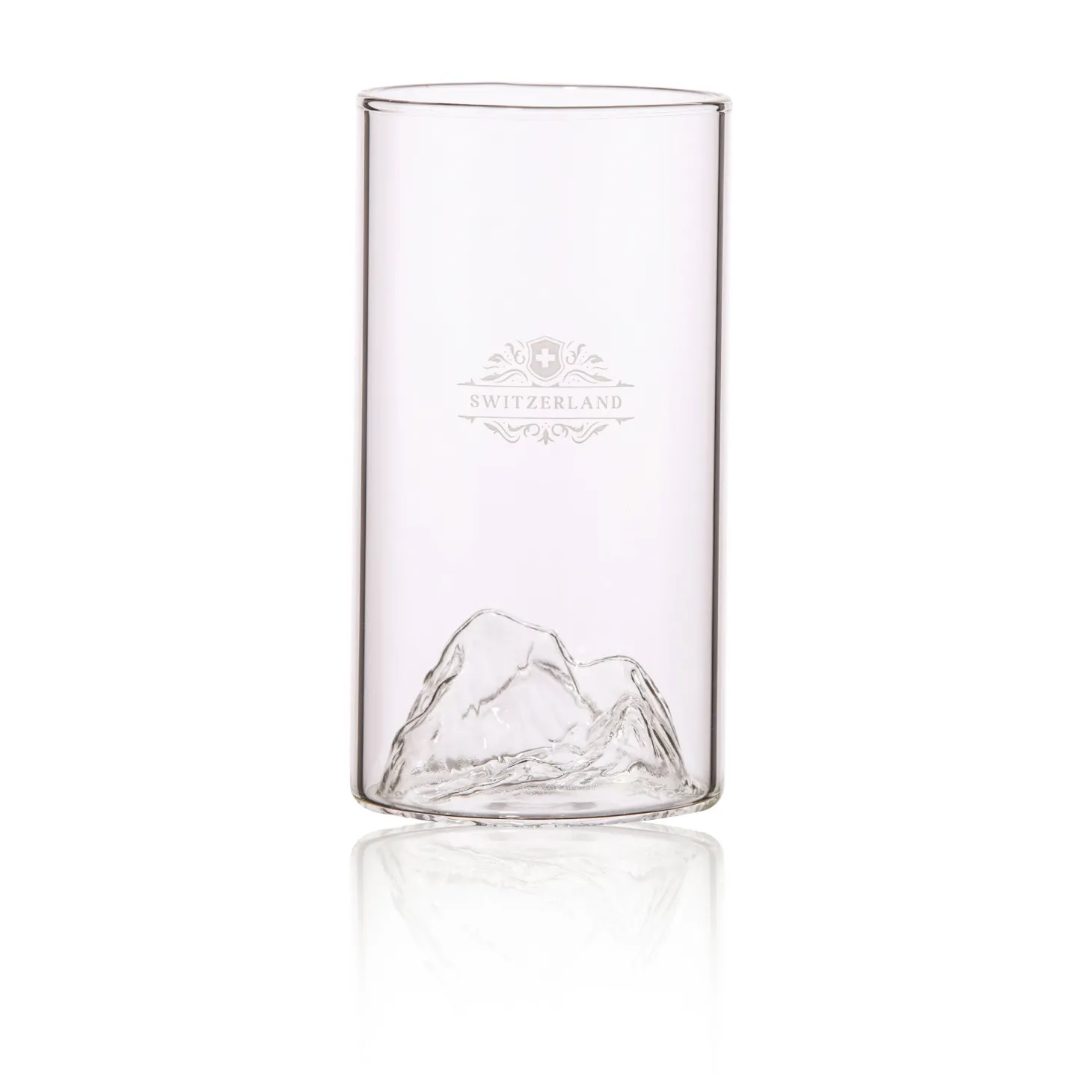 Wasserglas Alpenrock 7x13 cm