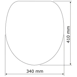 WC-Sitz aus Holz