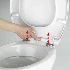 WC-Sitz Boat mit Hochglanz-Oberfläche, Absenkautomatik