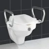 WC-Sitz Erhöhung mit Stützgriffen Secura