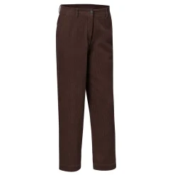 Weite Cordhose mit Gurtschlaufen