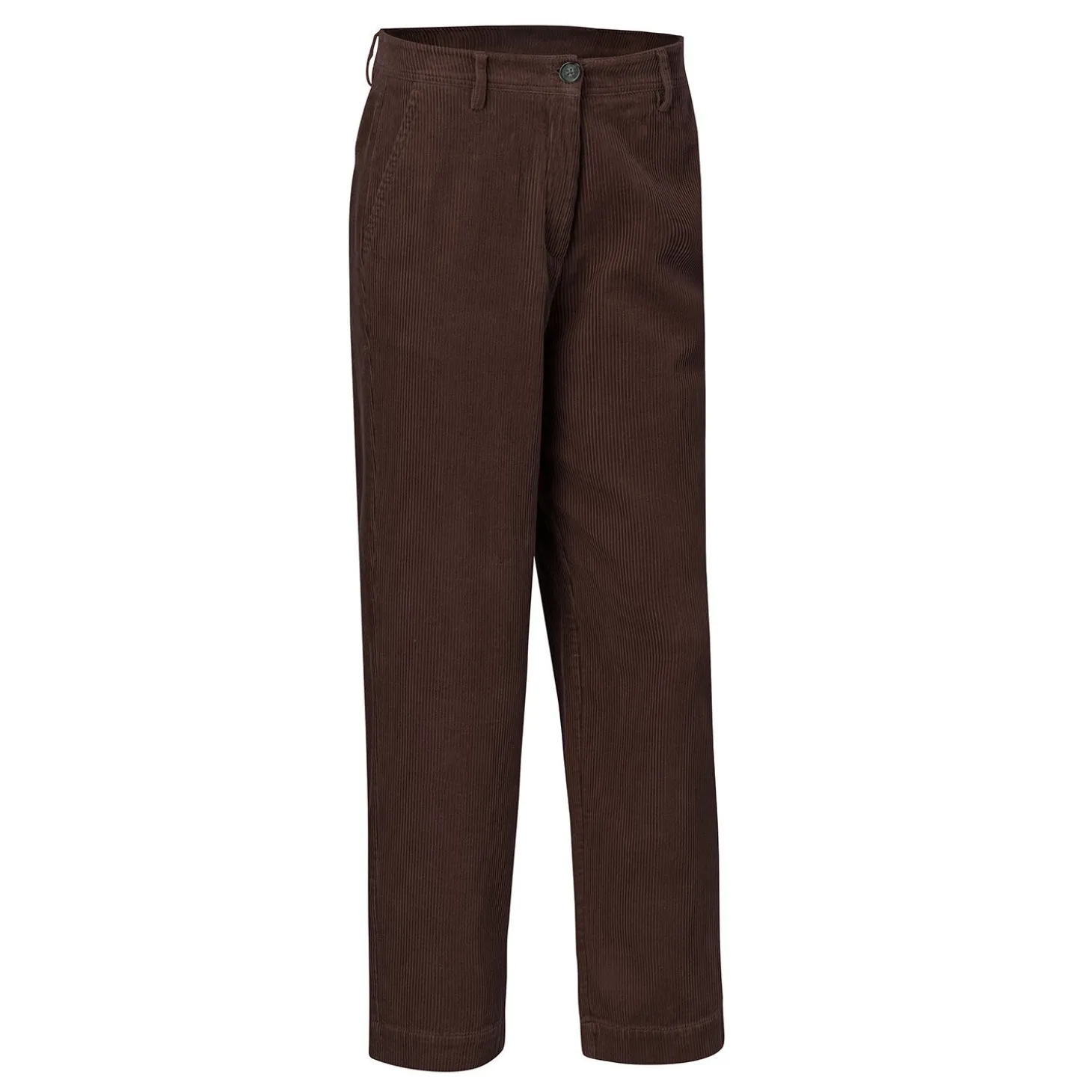 Weite Cordhose mit Gurtschlaufen