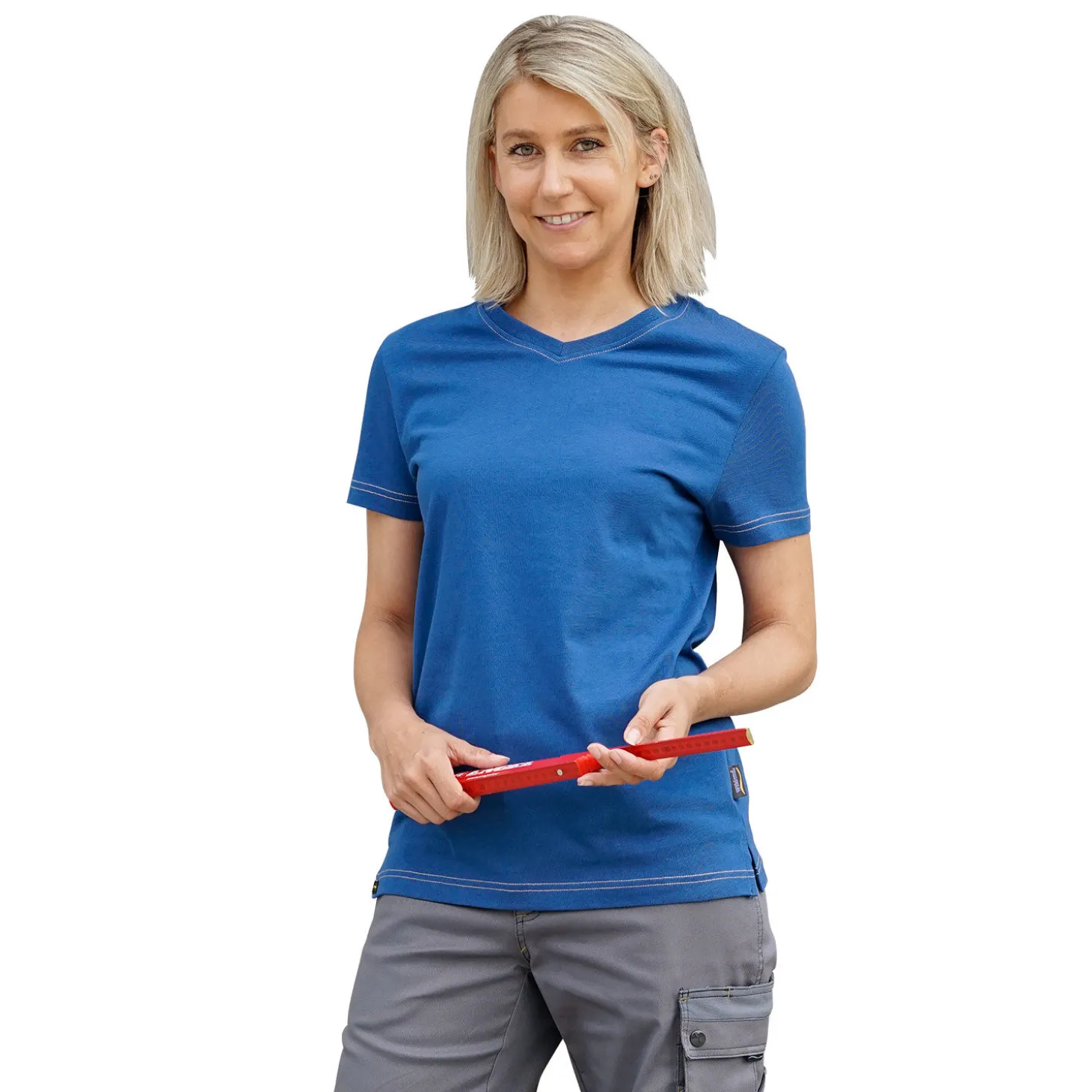 Wikland Damen T-Shirt mit V-Ausschnitt
