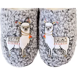 Wohlfühlschuh für Damen aus wollähnlichem Textil