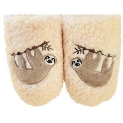 Wohlfühlschuh für Damen aus wollähnlichem Textil