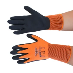 WONDERGRIP Schaumlatex-Handschuh warm 3er Pack