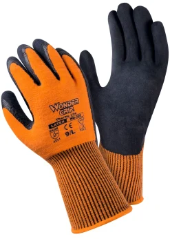 WONDERGRIP Schaumlatex-Handschuh warm 3er Pack