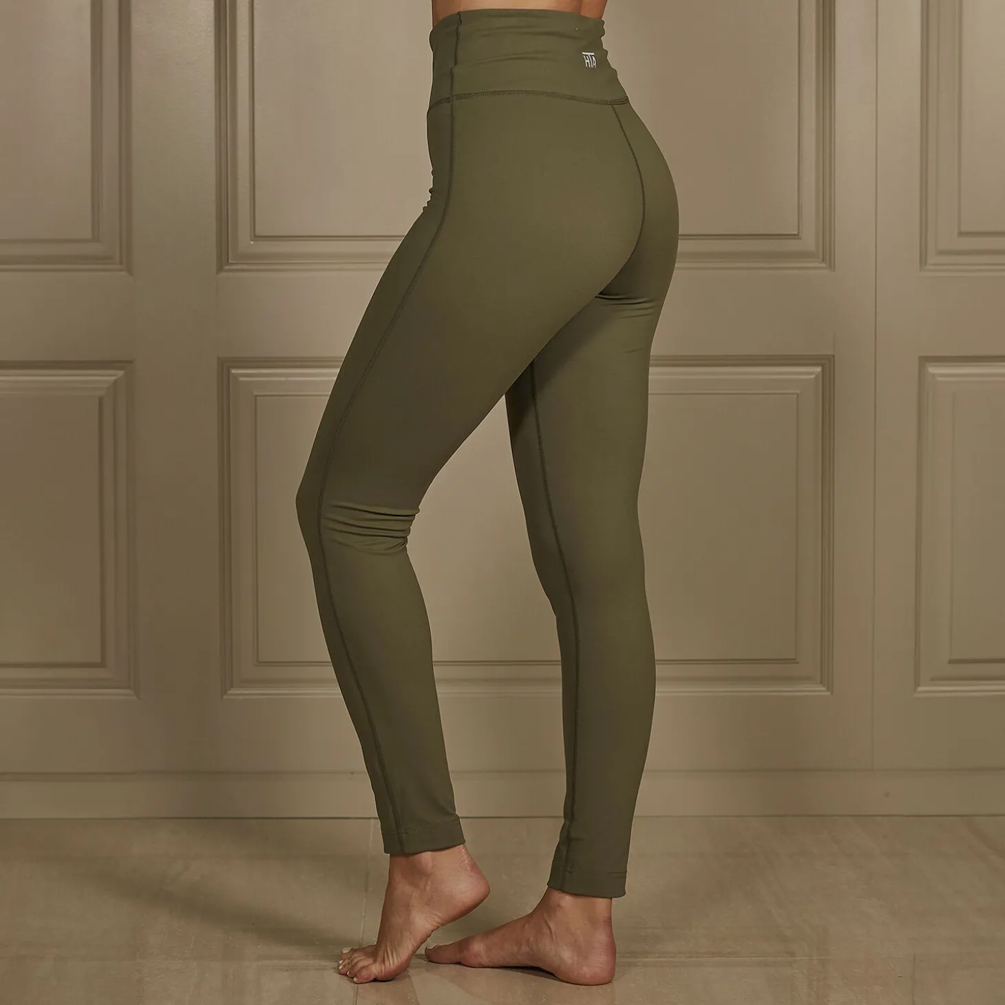Workout Leggings mit kleiner Tasche im Bund