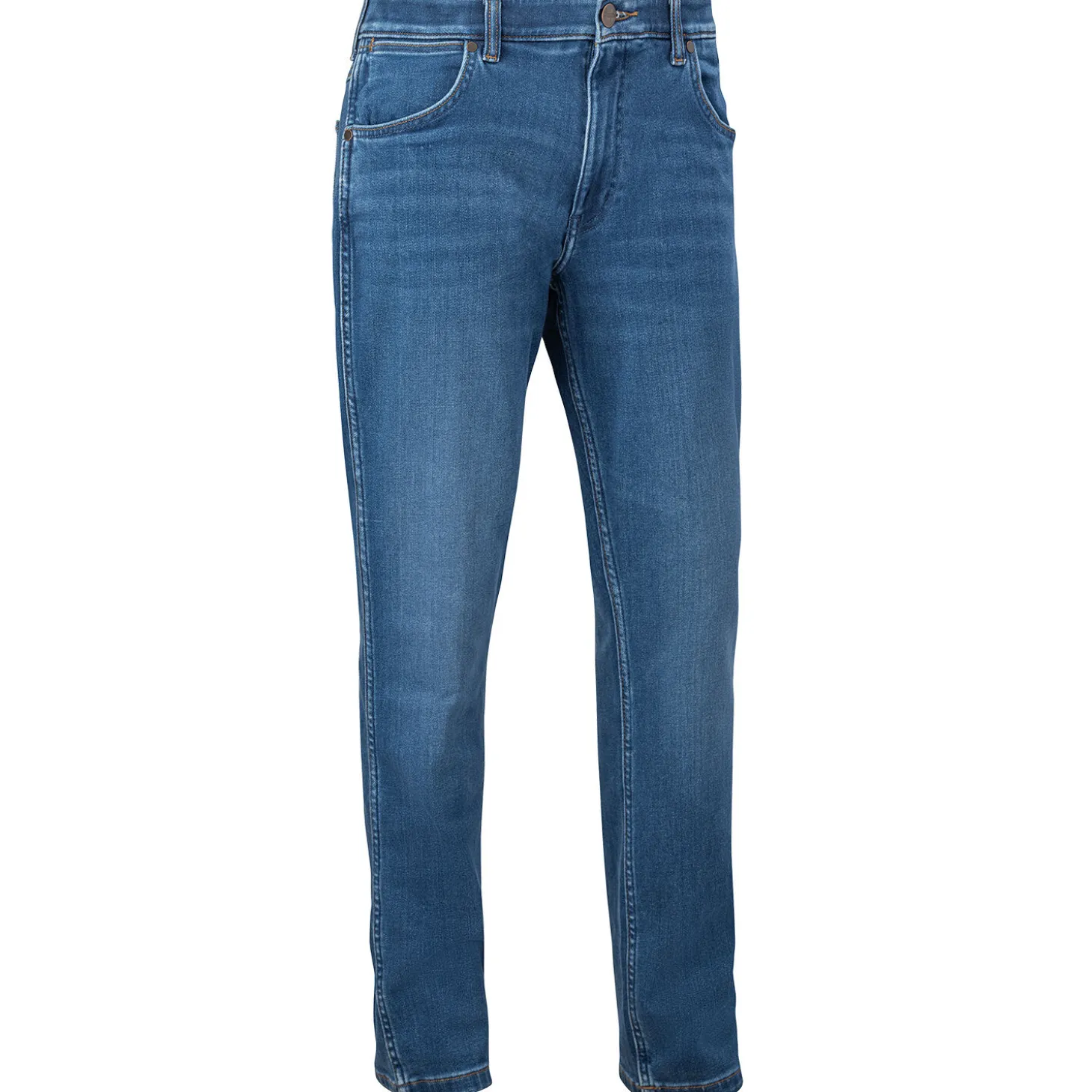 Wrangler Herren Jeans Grensboro regular straight Free to stretch