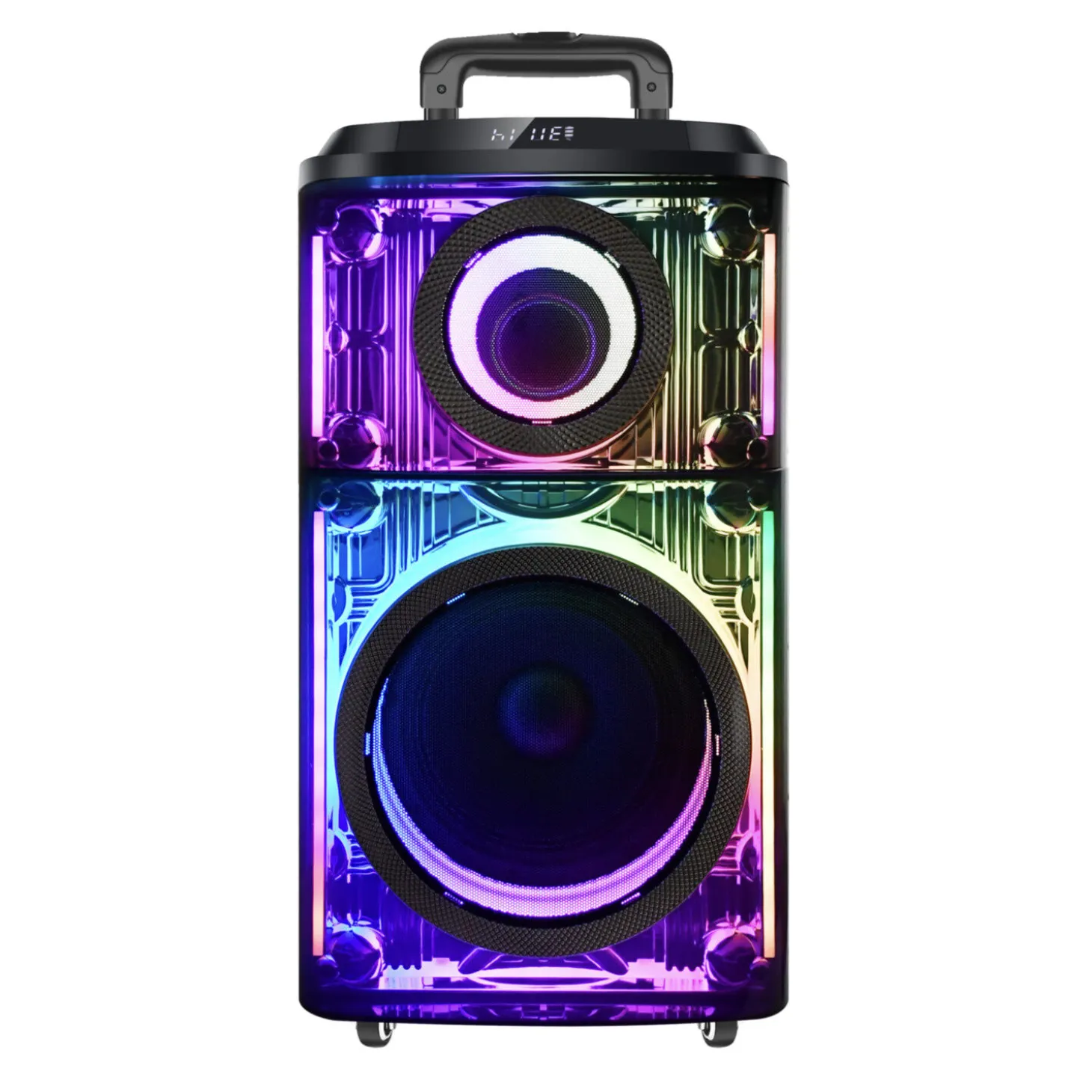 ZicPlay Lautsprecher mit Rollen, Bluetooth