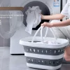 Zusammenklappbare Wäschekorb, 49 Liter
